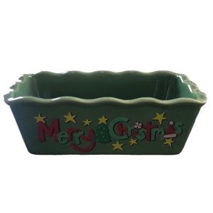 Nantucket Merry Christmas mini loaf pan